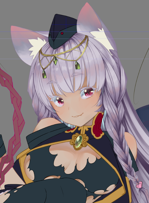 そろそろこの子の名前考えていこうかな_(:3 」∠)_ 