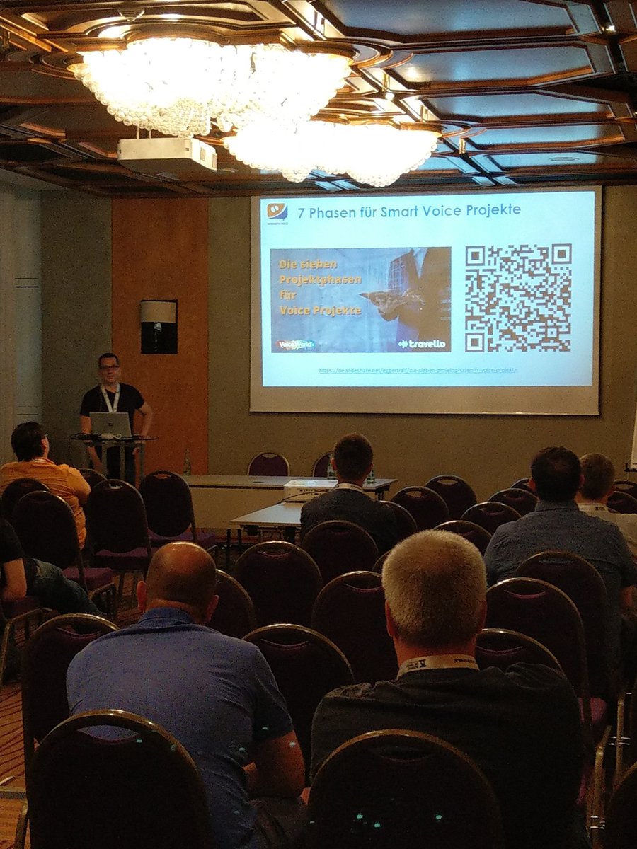 iotconf's tweet photo. Robert C. Mendez vom @InternetofVoic1 zeigt euch jetzt die Zukunft des
#SmartVoice und wieso digitale Sprachassistenten in der Zukunft immer wichtiger werden und die möglichen Anwendungsfälle stetig wachsen. Jetzt auf der #iotconf! https://t.co/yavqyFELKW