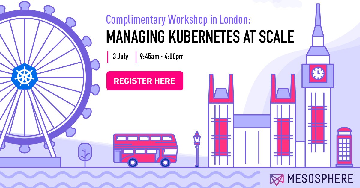 Want to see how operations can architect a #Kubernetes solution with all of its surrounding tooling, while managing all components on an ongoing basis? Join us for our next complimentary workshop in London: bit.ly/2wXrPjx #K8s