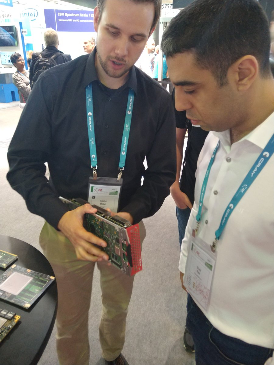 M2DC_Project's tweet image. The @M2DC_Project release of the #modular #microserver #platform is successfully reaching out to the ISC-HPC 2019 audiences this week in Frankfurt. Join us at the booth D1151and schedule a meeting with us online: bit.ly/M2DCmeet We are looking forward meeting you