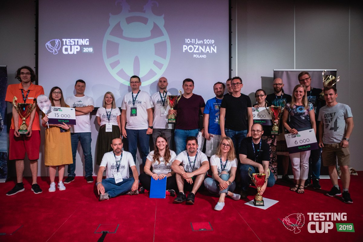 TestingCup's tweet image. #testingcup2019 in pictures, day 2. We want it all back! :)
➡️bit.ly/2XmUGfM
