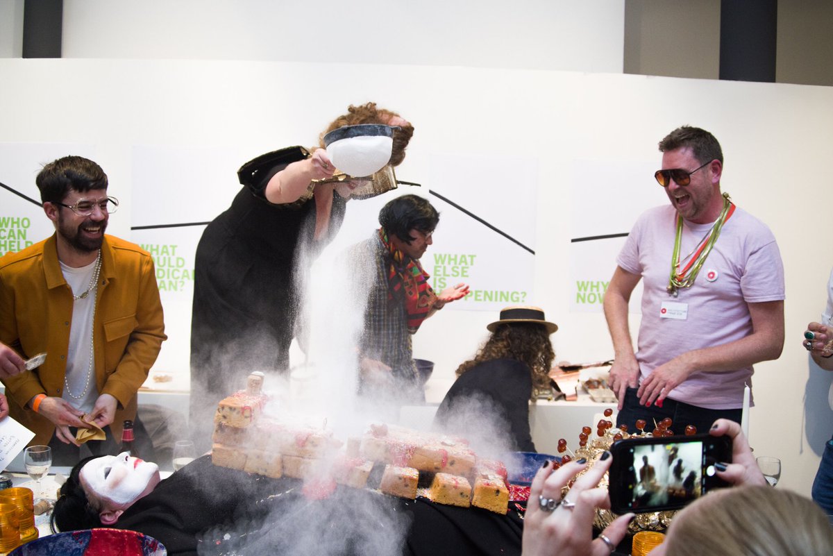 annafrancisart's tweet photo. A week and a half since @rebeccamdavies and I hosted a #developersdinner @ArchiFringe opening party in Glasgow. Love these photos by Lex Wong documenting how it went. https://t.co/XkmszH1sGy