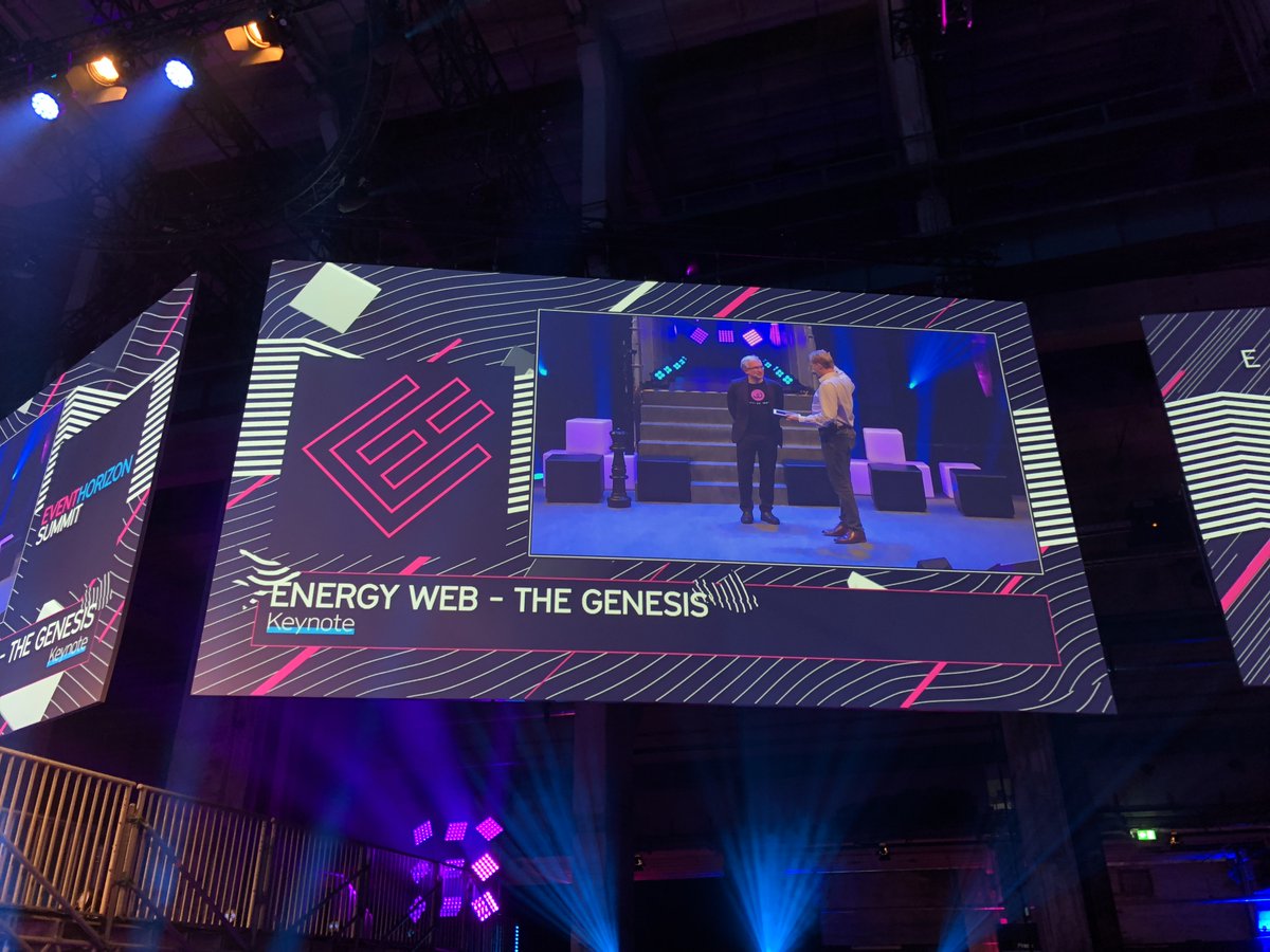 We are at <a href="/eventhorizonx/">EVENT HORIZON</a> to see how #blockchain and #energy have matured. Smart solutions to democratize the energy market are needed badly.