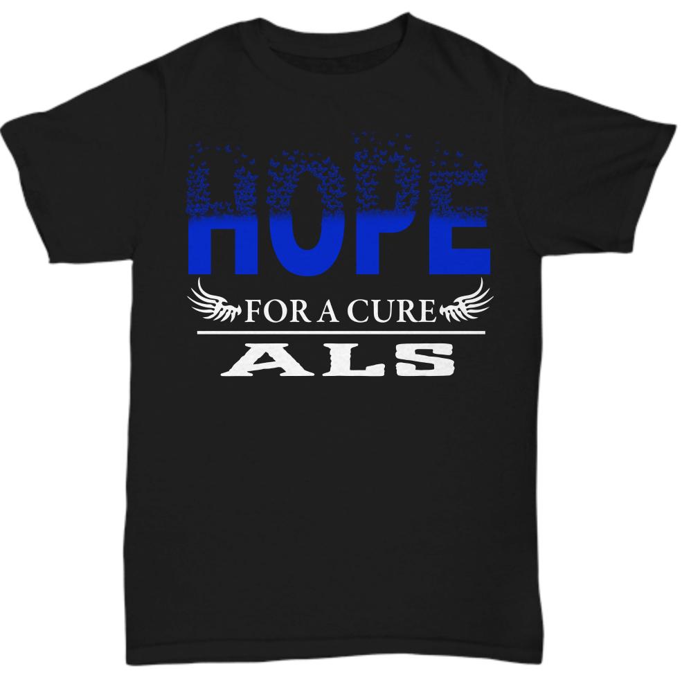 ALSAwareness2's tweet image. Hope for a cure ALS Lou Gehrig Disease Awareness T-shirt --&amp;gt; bit.ly/2IqtnsN
ALS Lou Gehrig Disease awareness support t-shirt. Purchase this t-shirts and we guarantee it will exceed your highest expectations! 
#als #alsicebucketchallenge #StrikeoutALS #alsawareness