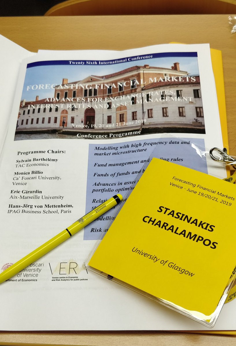 C_Stasinakis's tweet photo. @ASBSresearch A great venue and organization for this year in FFM 2019 @CaFoscari #forecasting #financialmarkets #forecastingfinancialmarkets #ffmconference2019 #ffmassociation https://t.co/q1apOnsMsZ