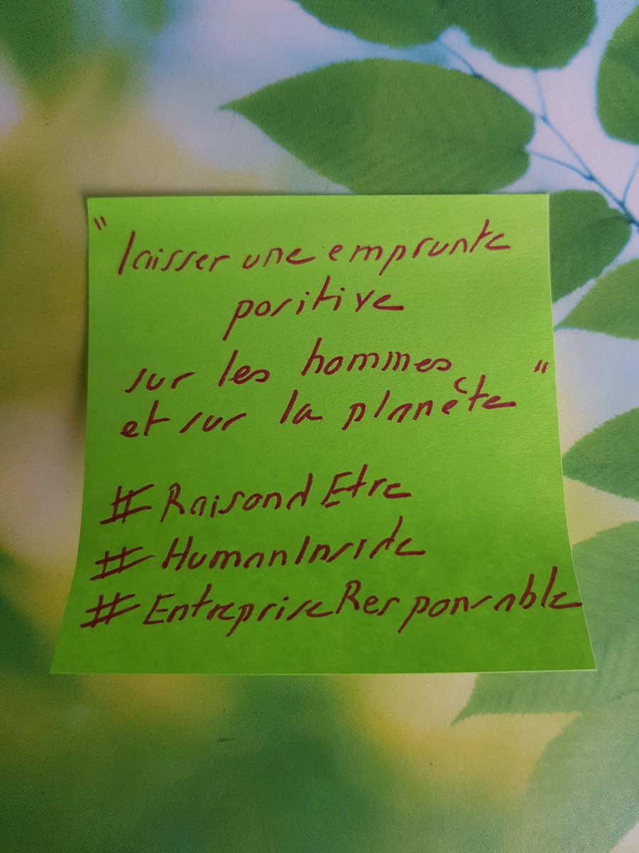 EmmaCoulon59's tweet photo. @srichard @orange @huguesfoulon @BeaMandine @nicolasguerin68 #RaisondEtre #HumanInside #EntrepriseResponsable https://t.co/yXJrQLc8QM