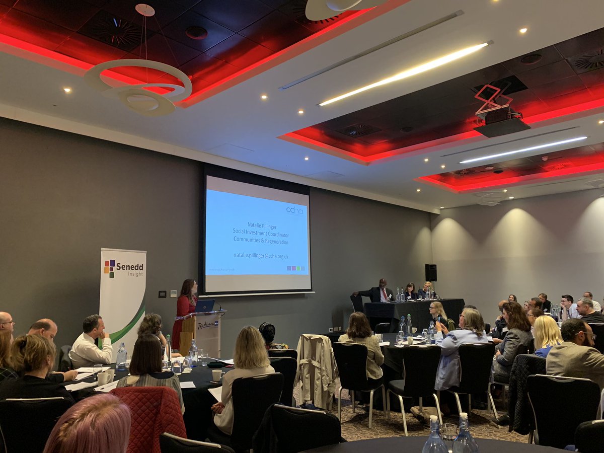 KE_Conferences's tweet photo. Natalie from @CCHACorporate talking about practical barriers, including in-work poverty and zero hour contracts #employabilityWales #SeneddInsight https://t.co/2e1Gdoi4NW
