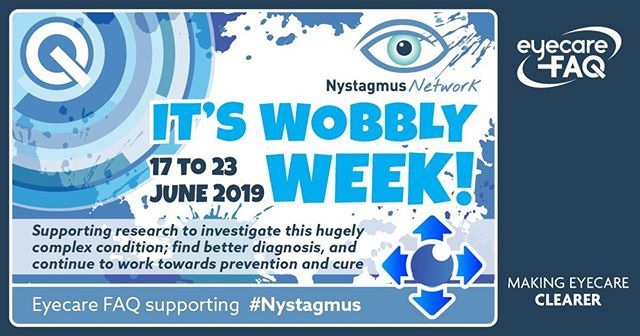 It's Wobbly Week #Nystagmus bit.ly/2Fgz7TN