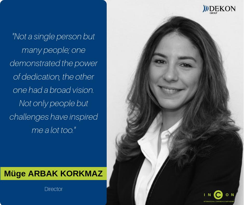 INCONGroup's tweet photo. This week #INCONfeatures MΓΌge Arbak Kokrmaz, Director at our partner company @DekonGroup. Learn who inspired her the most in her career π #INCONpeople https://t.co/4E9CbiluL7