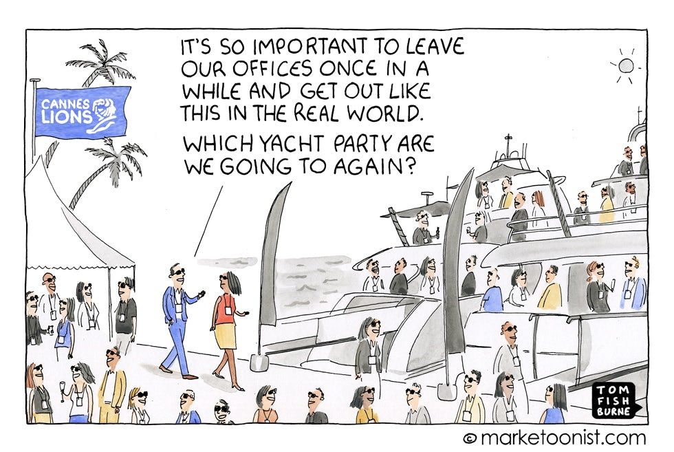 beleno's tweet image. Diversity. lol
Marketoonist on Cannes Lions – Marketing Week buff.ly/2ZzGb5Y