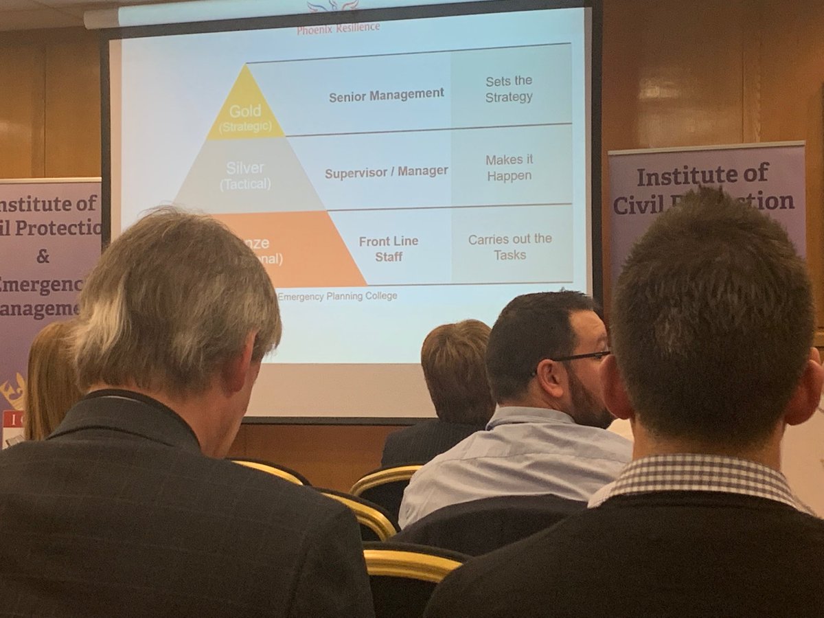 Daryl Stroud talking about the LFB response to the Westminster Bridge attack ⁦⁦<a href="/icpem/">The ICPEM</a>⁩ conference