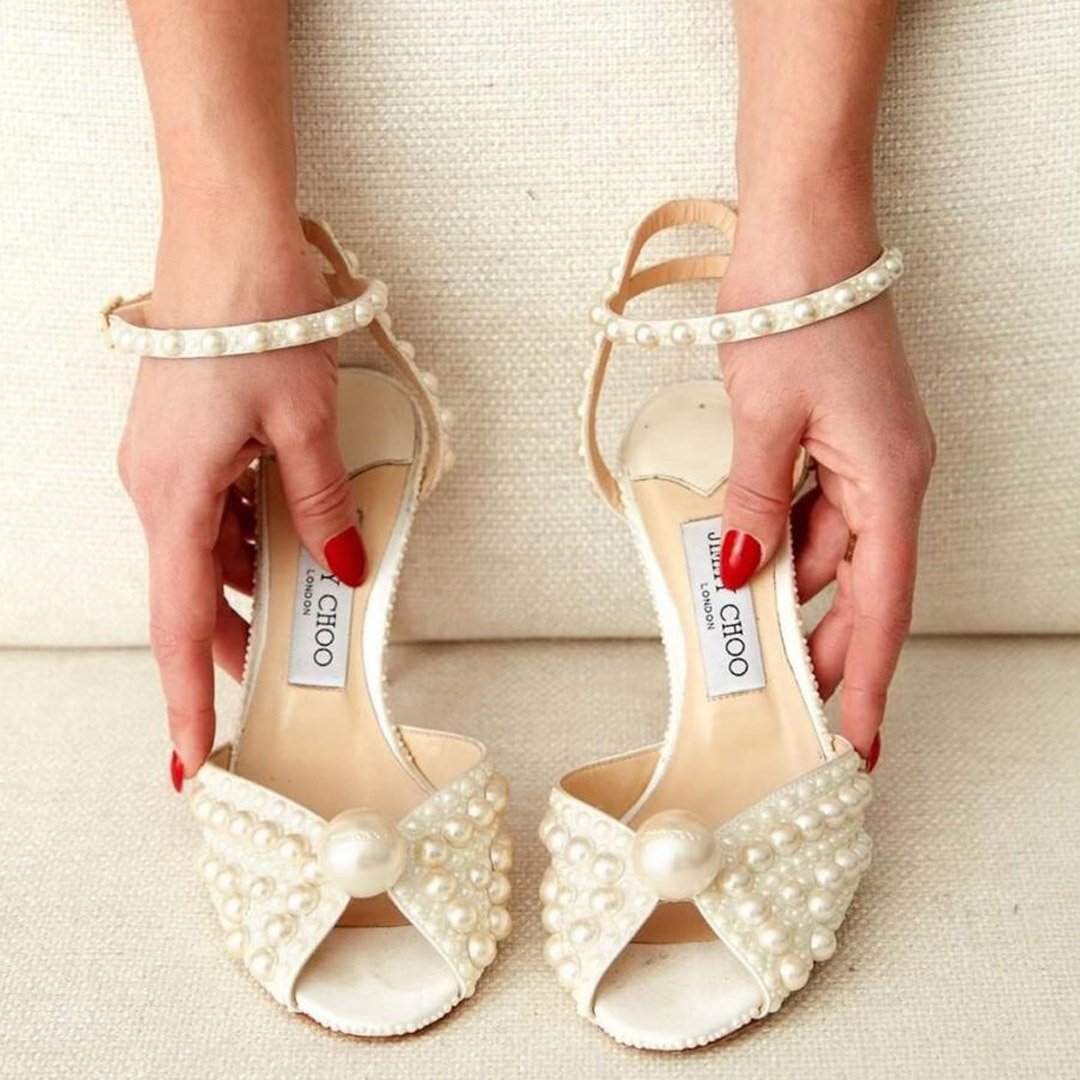 Our SACORA pearl sandals are the perfect heels to say #IDOINCHOO
bit.ly/PEARL_SACORA