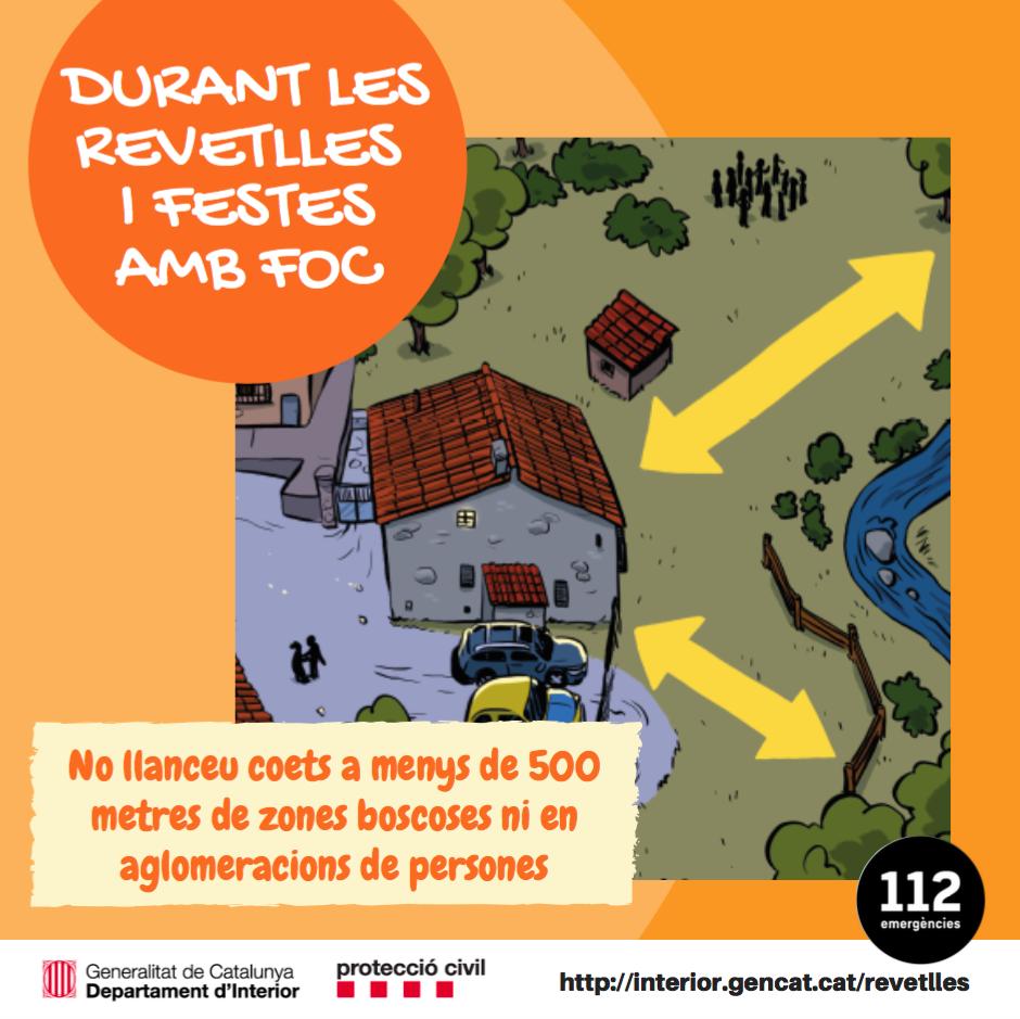 Compartim amb tots vosaltres aquests consells i recomanacions del Departament d'Interior de la Generalitat de cara a la revetlla de Sant Joan: bit.ly/10E99U3.