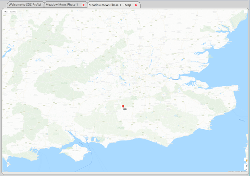 SDS_Shelton's tweet photo. *New* In #SDS_ProVal you can view your development in google maps?! 🙌 #newfeature #wednesdaywisdom https://t.co/tfFdFvVQfq