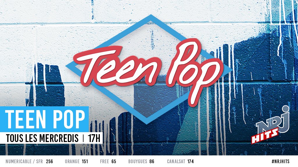 nrjhitslachaine's tweet photo. 🔥 Ne manquez pas la #TeenPopNRJHits à 17h
🎤 3h avec vos stars préférées : Shawn , Taylor , BTS, 5 SOS, Selena , One Direction, 5th Harmony, les Jonas, CNCO, Ariana , Tini, Jack &amp; Jack, Demi , The Vamps, Blackpink, Justin Bieber
🆕 Et la 1re diff de Bounce back des Little Mix https://t.co/TiZAtwfMtn