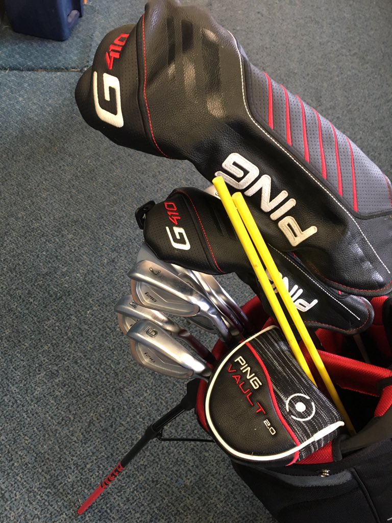 Huge thanks to Geoff <a href="/PINGTourEurope/">PING Golf Europe</a>  for the support 👍 #golf