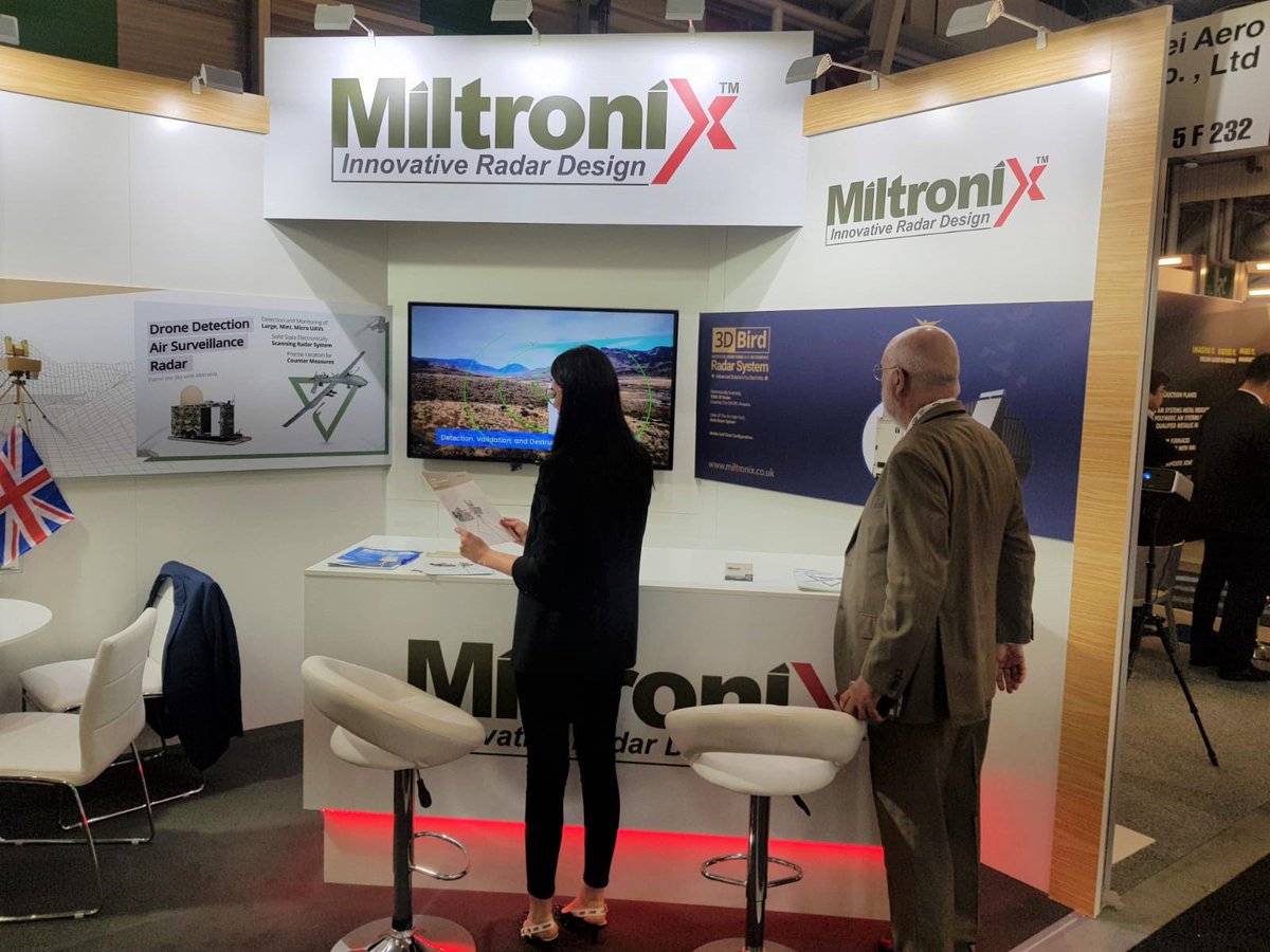 Miltronix1's tweet image. Our team is waiting for you at Stand F236 in Hall 5!
With an emphasis on quality, design excellence and function, Miltronix is continuing to meet the challenges of evolving defence needs for modern radar sensor systems.
#miltronixlimited #design #radarsystem #parisairshow