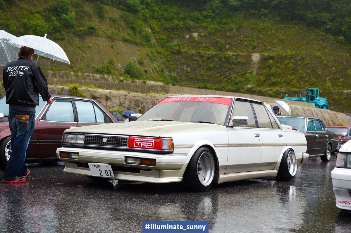 Illuminate Sunny Route 2 Gx71 クレスタ 19年6月16日 奥伊吹旧車ミーティング Illuminate Sunny Dualfactory Dualfactory中部ミーティングin奥伊吹 Route2 Shootingstar Toyota Toyotacresta Cresta トヨタ トヨタクレスタ クレスタ Gx71