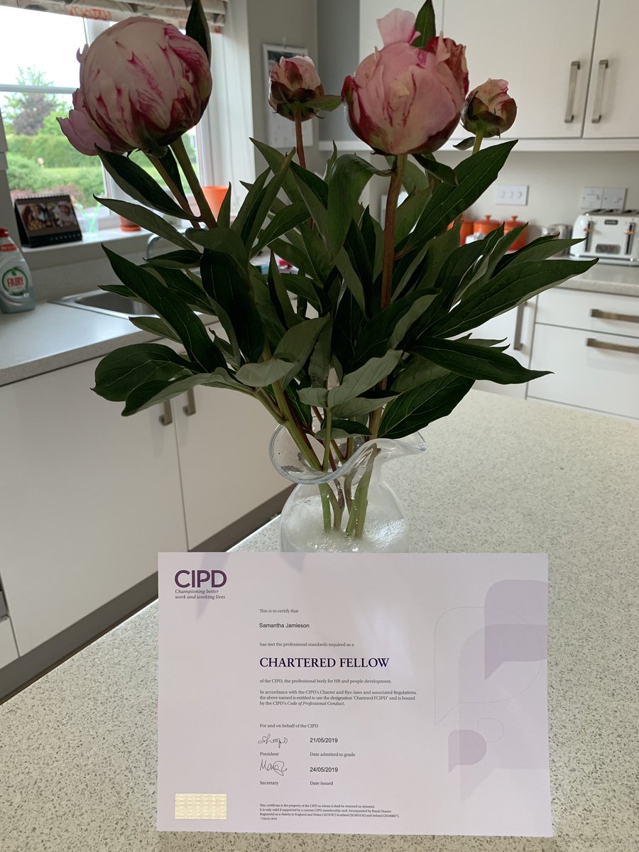 SamJamieson1's tweet photo. Thank you @CIPD #CharteredFellow https://t.co/KLKFrCyFZD