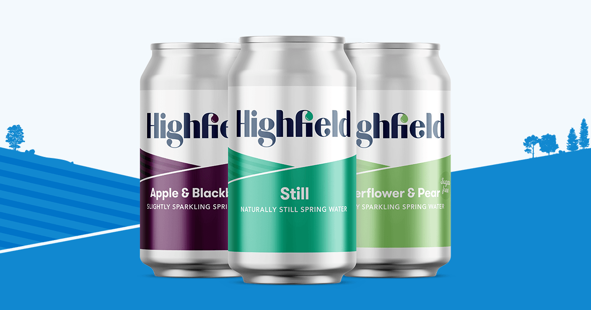 highfielddrinks's tweet photo. #NationalRefillDay seems a great opportunity to provide you with our next venture in the #WaronPlastic - next week, we are launching 3 of our products in 330ml Aluminium Cans, doing our part for the environment &amp; providing our customers with an option! #GreenPlanet #AlwaysRecycle https://t.co/grh9ql79us