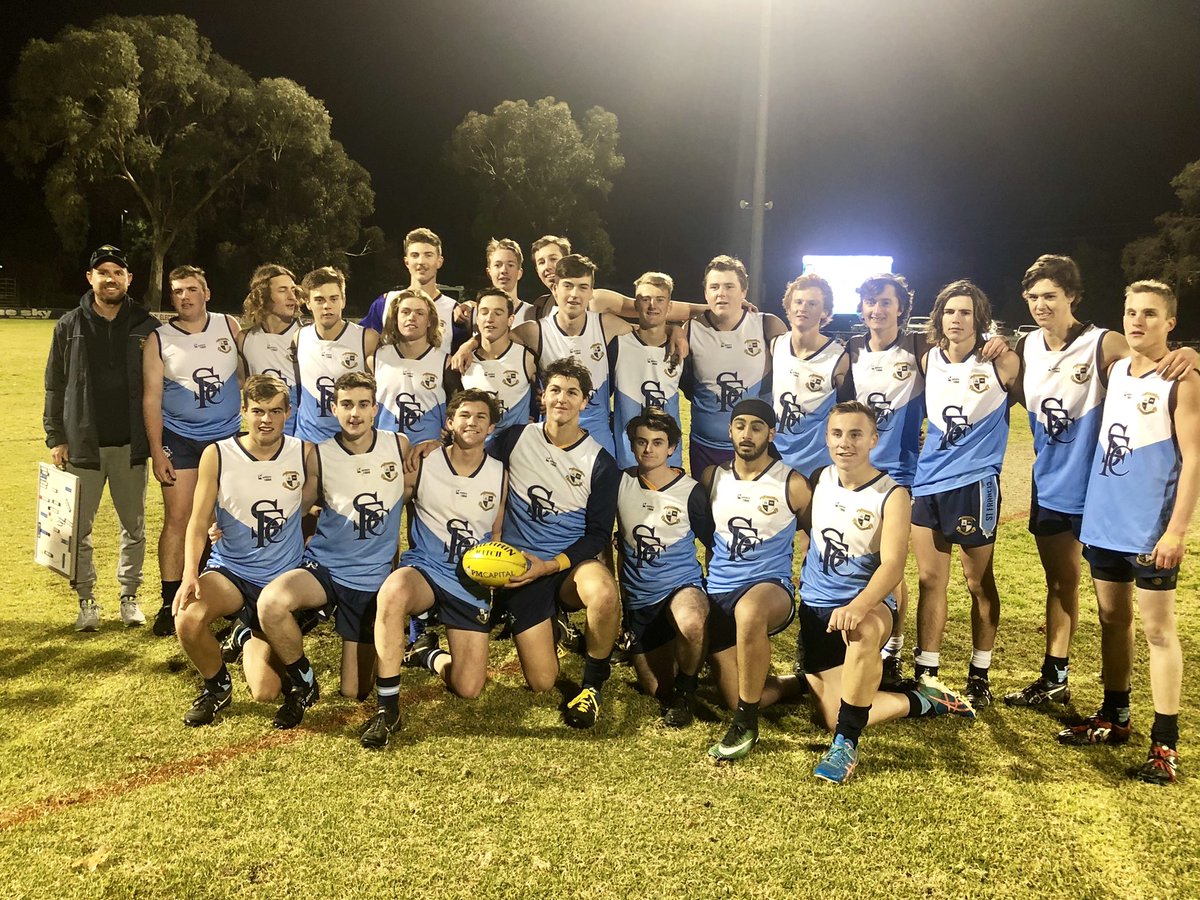 AFL SCHOOLS CUP Yr 11/12 Boys Grand Final - <a href="/sfc_sport/">sfcsport</a> win over a gallant Murrumbidgee RHS team 83 to 39. Steele, Lanham, Bourke &amp; Grintell the stars #snswfootyfactory #aflschoolscup #aflnswact