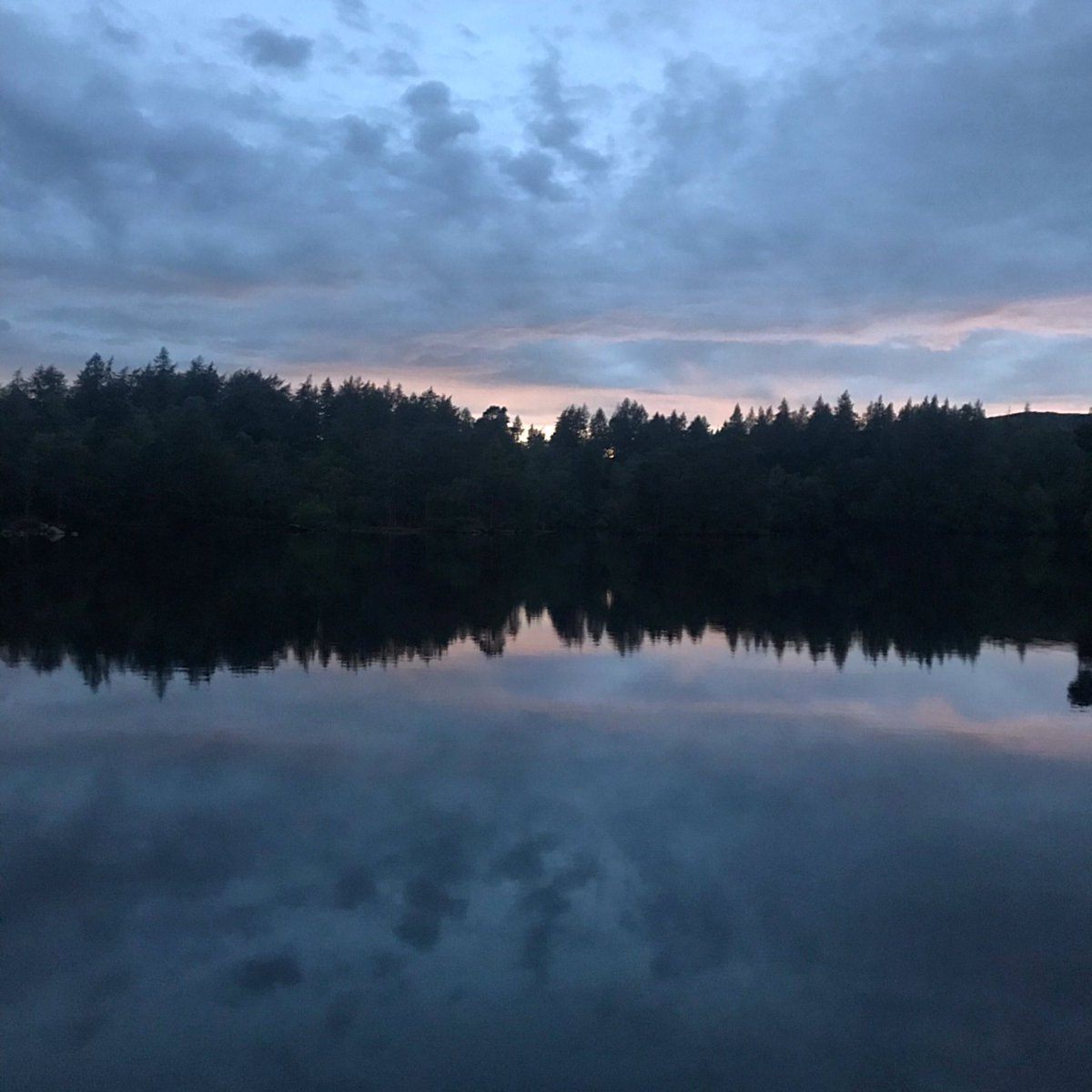 High dam for a sunset swim! #cumbria @LakeDistrictPR