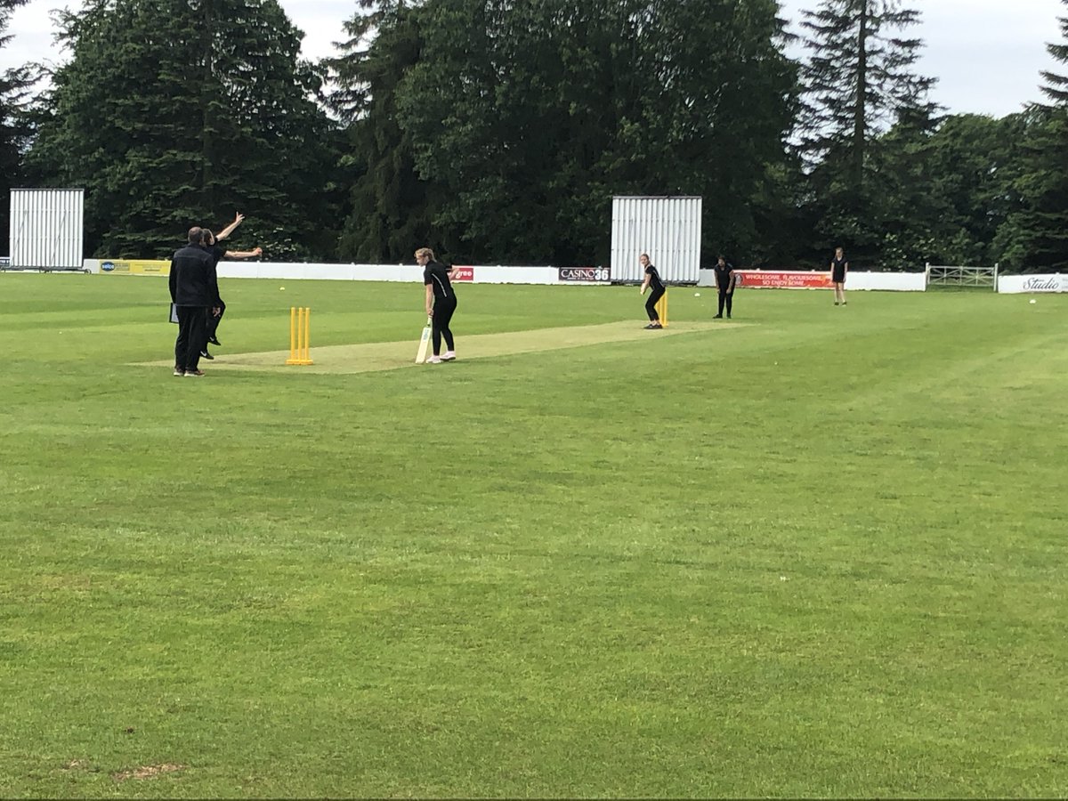 StaffsCricket's tweet image. We are under way at our @Chance2Shine chance to compete Girls U13 and U15 county finals day playing for the Rachael Heyhoe Flint cup @WolverhamptonCC #WolvesFoundation