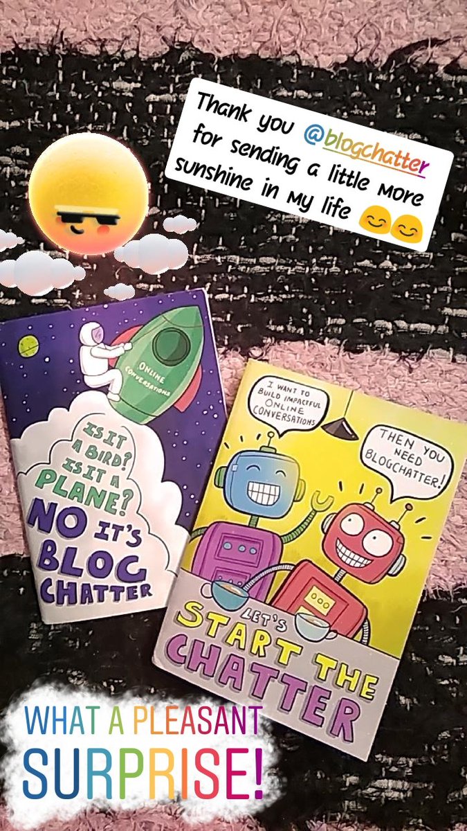 nofooksgiiven's tweet image. Love these cute goodies from @blogchatter ♥️♥️
Thank you soo much!!

#A2Zchallenge
#Blogchatter