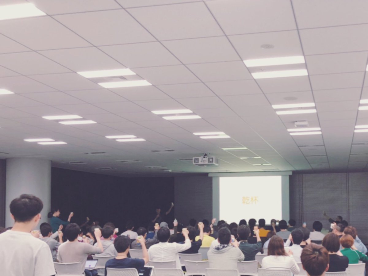 marty_suzuki's tweet image. 乾杯done!
 #ca_swift