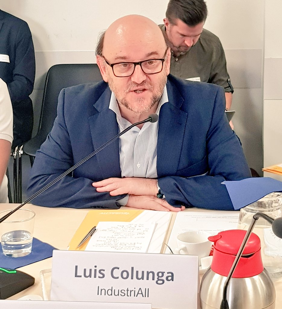 According to <a href="/Luis_AColunga/">Luis Colunga</a>, Deputy General Secretary <a href="/industriAll_EU/">industriAll Europe</a>, we are in a crucial moment because many sectors are at risk. France pushes for a complete EU industrial policy but at the same problem France and Germany only want to keep their national industries. #eaDebates