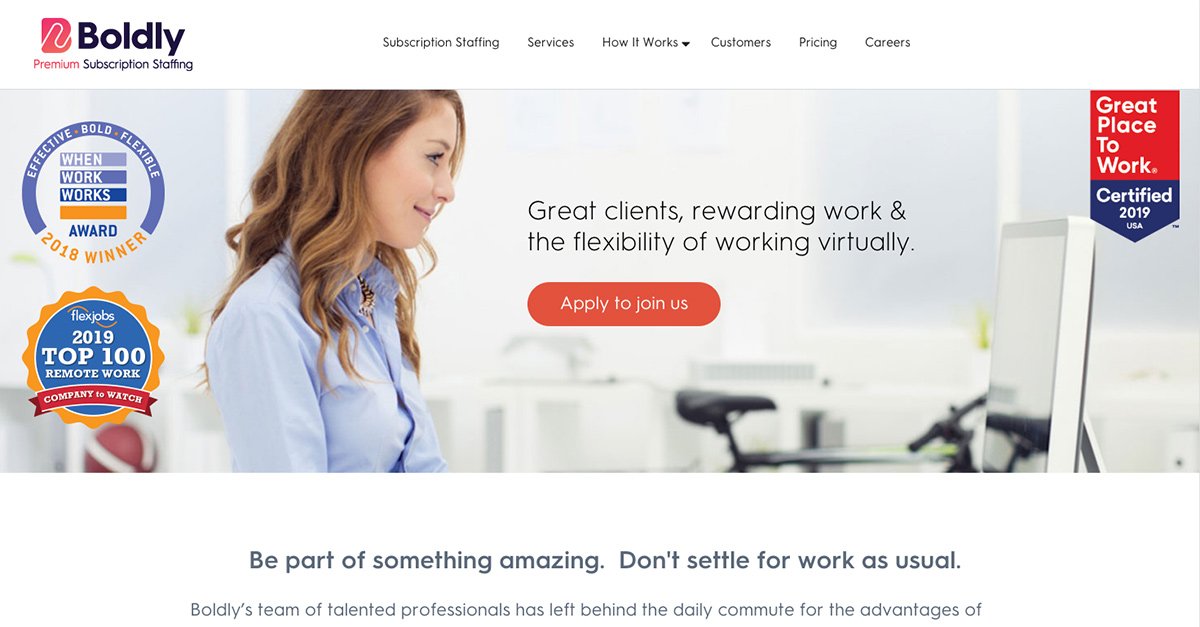 Are you amazing at multi-tasking, and an outstanding communicator? We're hiring experienced executive assistants who are ready to join the future of work! Why not get in touch? 

loom.ly/Eu3BRI8

#MeetBoldy #remotework #worklifebalance #loveyourjob