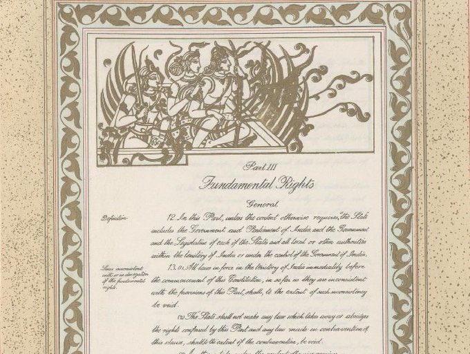 16/n  @asadowaisi how do you deal with “Rama” being illustrated in the “Constitution of India”?