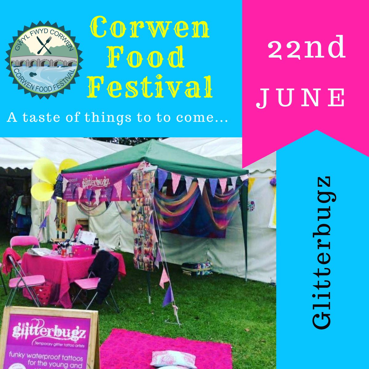 Corwenfoodfest On Twitter Glitterbugz Glitter Body Art Perfect