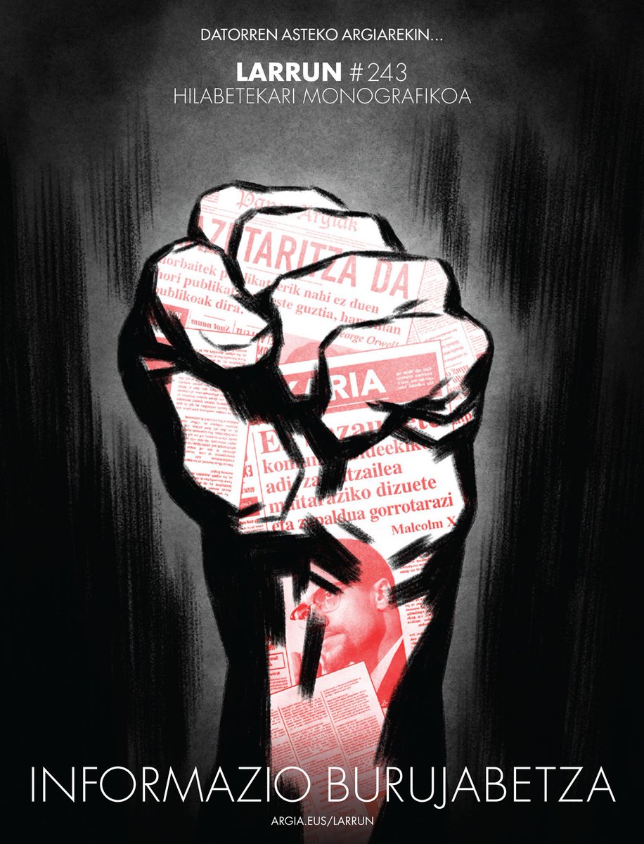 larbelaitz's tweet photo. Datorren astean argitaratuko den @Larrun_Argia erreportajea entregatu berri! 

Ea zer iruditzen zaizuen... Azala @josevisky-rena https://t.co/lwvkUYLDAW
