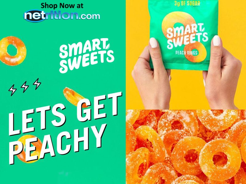 netrition's tweet photo. #KickSugar with #SmartSweets Peach Rings at #Netrition - https://t.co/qcnXE6ZF7Z https://t.co/JdTCwYXKe8