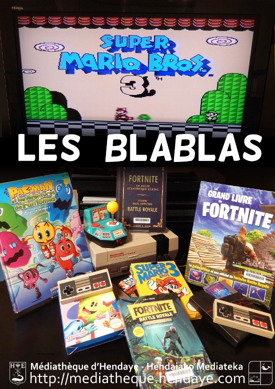 MediaHendaye's tweet photo. LES BLABLAS
vendredi 28 juin à partir de 16 h 30 - Débutant ou geek, seul ou accompagné viens découvrir et partager une session de jeux vidéo. De Pac-Man en passant par Mario à Fortnite… - A vos manettes !
https://t.co/ODZ0zW6XVp https://t.co/pTSWQt0yLx