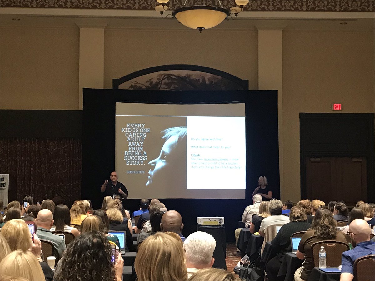 MrsLCumming's tweet image. Excited to learn with @DrP_Principal at #TISC2019 #whateverittakesforkids