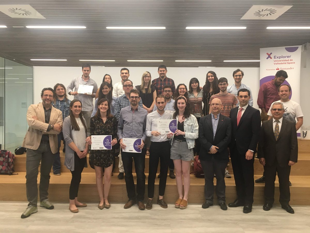 UVa_es's tweet photo. El proyecto TWYNCARE que ha desarrollado un sistema de valoración ergonómica de puestos de trabajo y diseño virtual de puestos industriales impulsado por Javier González, ganador del Universidad de Valladolid Explorer Space https://t.co/KnxpnQRziR https://t.co/bJX7Mpk46R