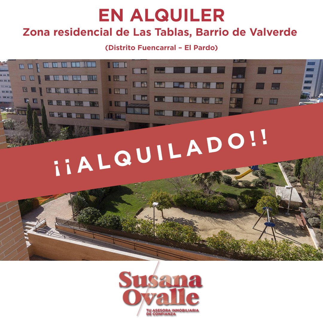 sovallemateo's tweet photo. ¡ALQUILADO! Fantástico #piso reformado en zona residencial de Las Tablas, #Madrid: https://t.co/Zmfxidkddp ¿Quieres poner tu vivienda en #alquiler? Ponte en contacto conmigo: 662 038 621 #RemaxJumbo https://t.co/3EmwZTfSrc