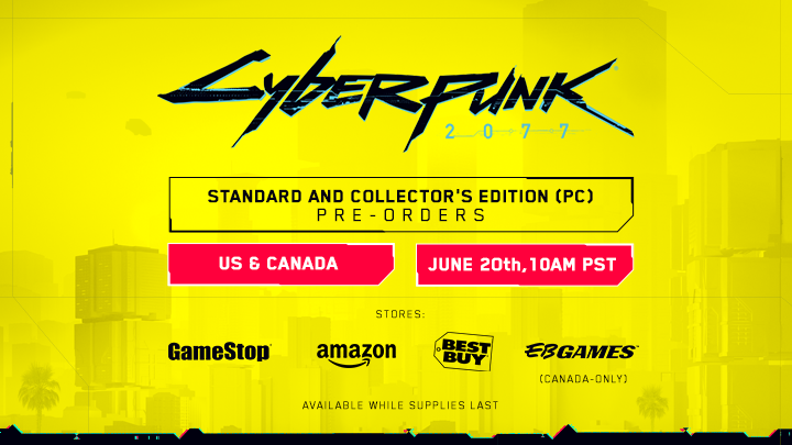 EBGames Cyberpunk 2077 Standard Edition PC Physical