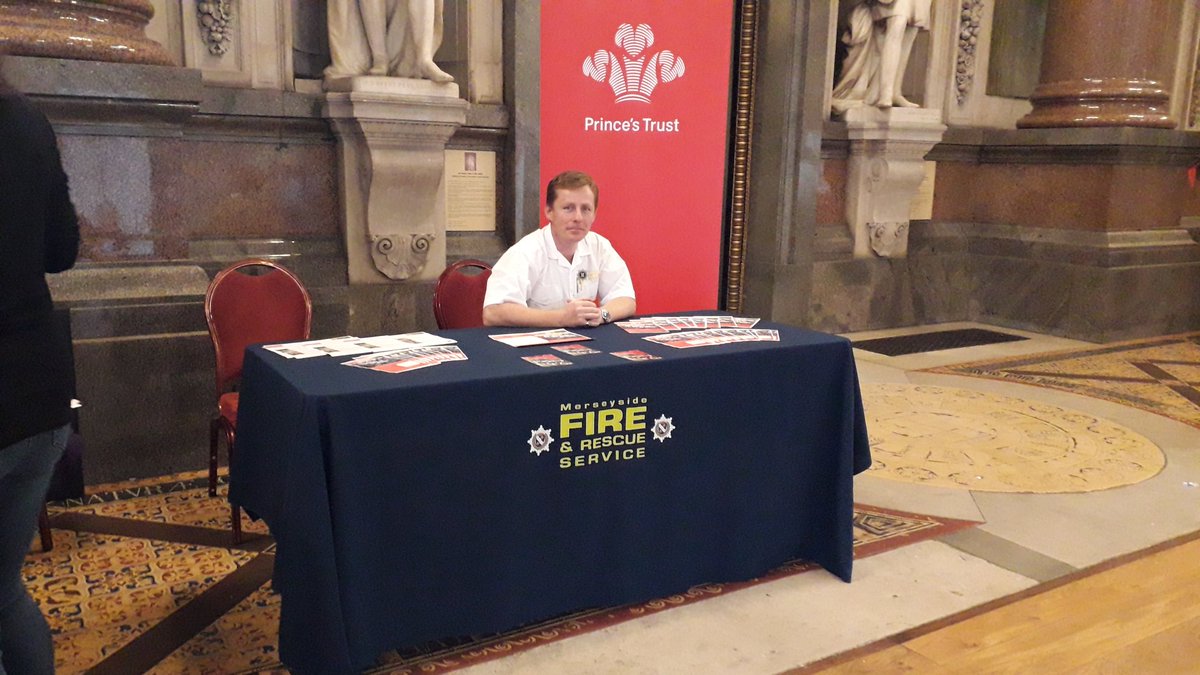 MFRS_PT's tweet photo. 2nd event of the day and what an amazing venue #stgeorgeshall . A well attended event showcasing the various organisations that work with and deliver services for young peoples with SEND  @PrincesTrust @MerseyFire #inclusion @LocalOfferLei #Sendinformationday https://t.co/QtVIh7bRLm