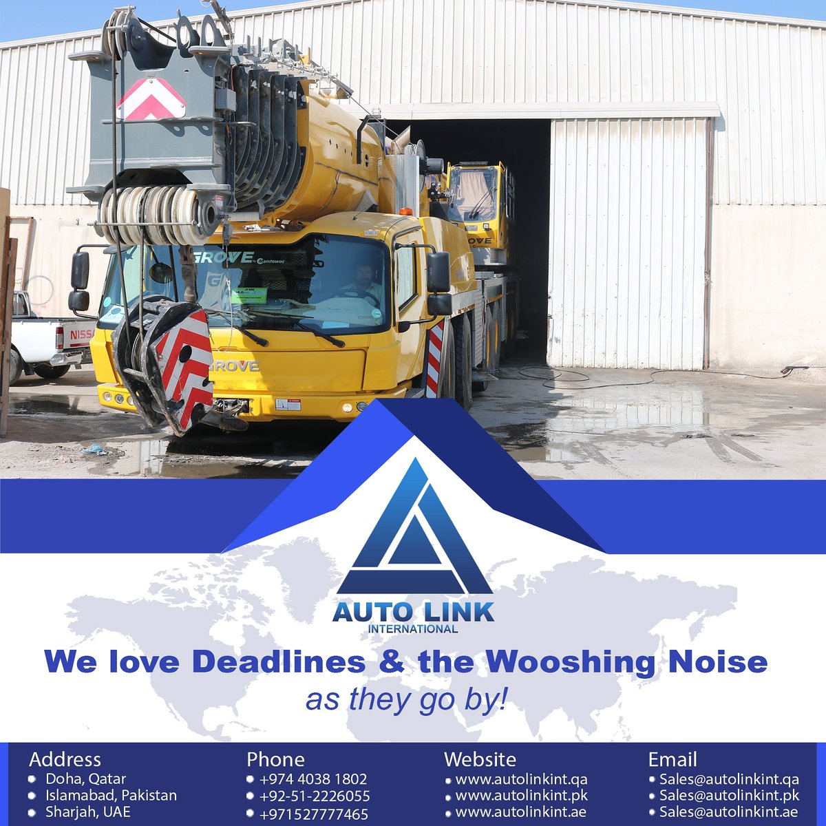autolinkintl's tweet photo. Our machines are maintained by qualified mechanics and serviced on a regular basis so they remain in good running condition all the time.For rentals get your quote now.
#AutoLinkInt #construction #autolinkqatr #constructionmanagement #Qatar #building #heavymachinery #trading https://t.co/BG9jkyfCn0