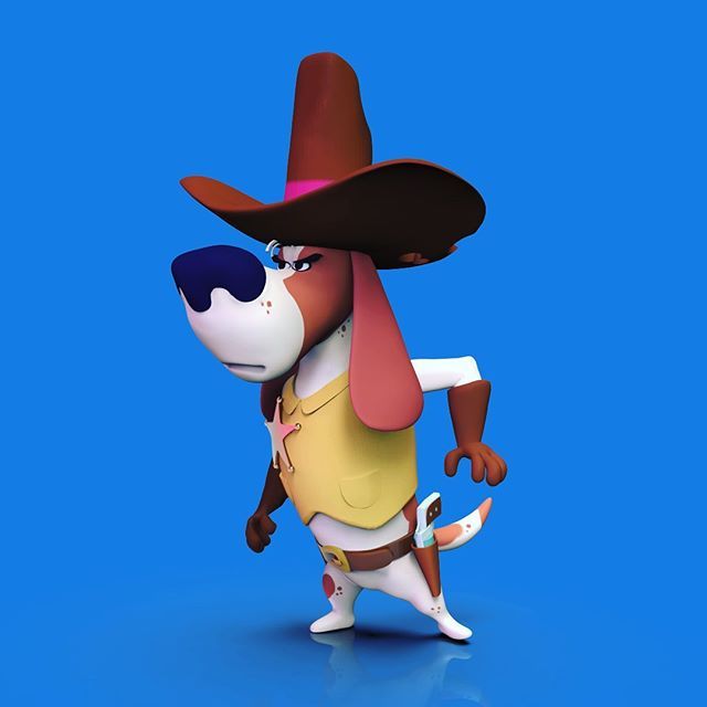 jaynewk's tweet photo. Dog modeled in #zbrush and rendered in #keyshot concept by @jtown67  #3d #zbrushsculpt @zbrushatpixologic #art https://t.co/KfHc3kBe5N