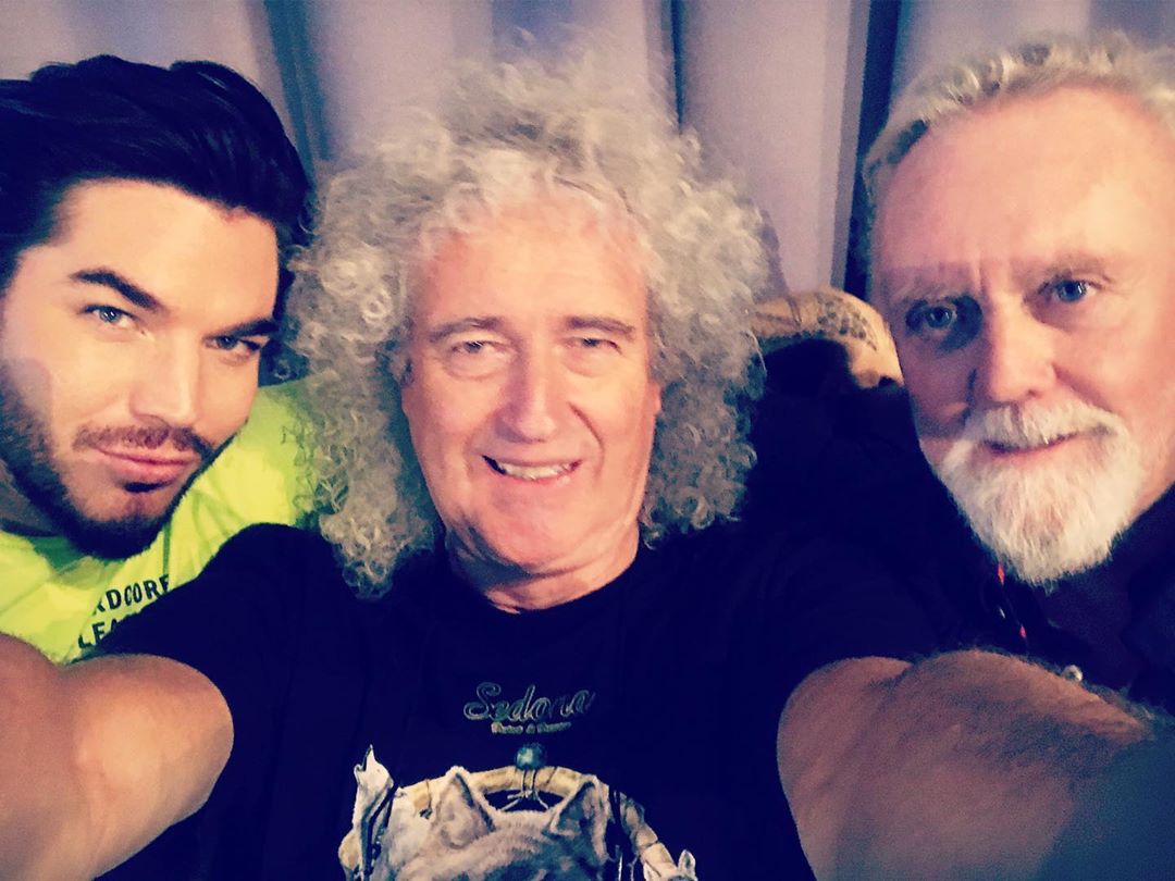 First day of rehearsals with <a href="/QueenWillRock/">Queen</a>! #qal

<a href="/DrBrianMay/">Dr. Brian May</a> <a href="/OfficialRMT/">Roger Taylor</a>