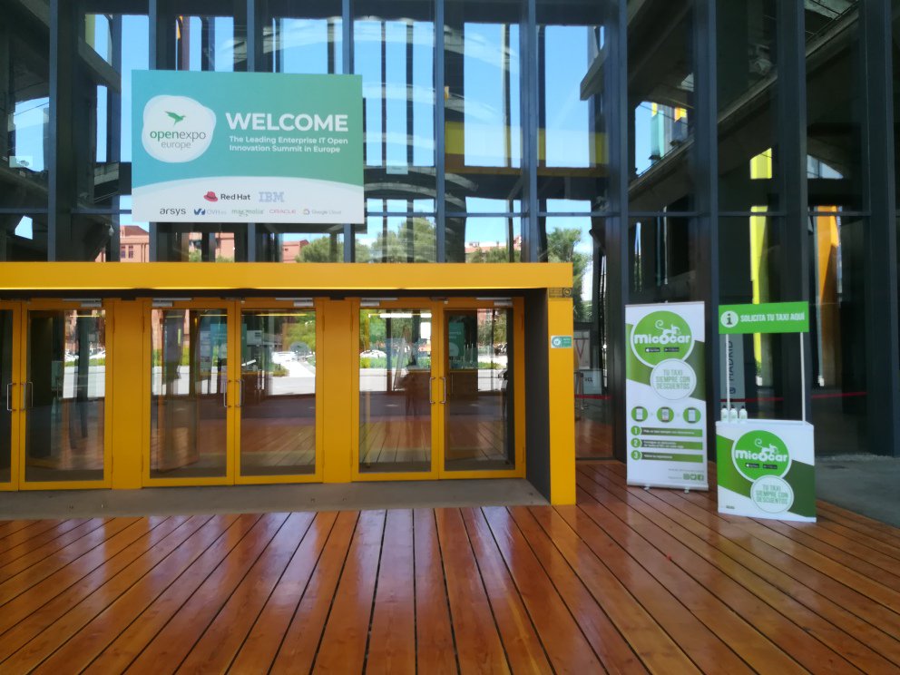 Ya está todo listo para <a href="/OpenExpoEurope/">OpenExpo Europe</a> ¿Todavía no sabes cómo vas a volver a casa desde #OpenExpo19? Acércate a nuestro punto de información y descubre Micocar, #app de #taxi siempre con descuentos o si lo prefieres solicita un taxi desde nuestro stand