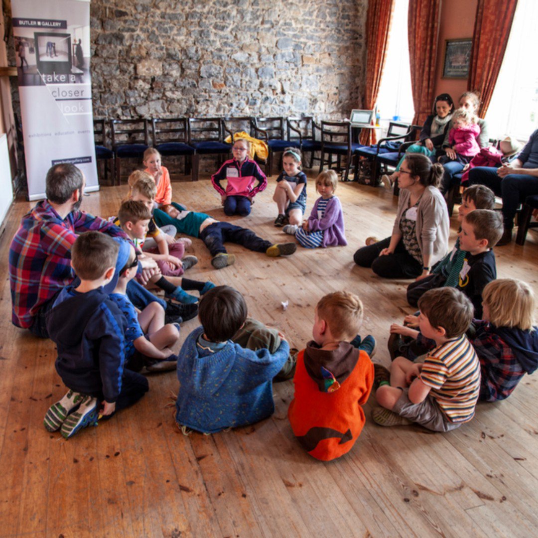 butlergallery's tweet image. We had a blast at #CruinniúnanÓg Hidden Histories Storytelling Workshops with #curiousstate and #KilkennyCountyCouncil in the Kilkenny #homeruleclub. Thanks to all who came and learned about the history of our fabulous Evan&apos;s Home site! Photography by John Loftus