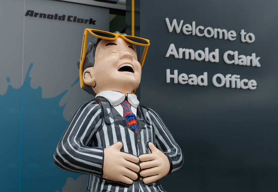 Have you seen 'Arnold Clark Timeline' by <a href="/TaylorMcTaggar3/">Taylor McTaggart</a> yet? 
Her design was inspired by Arnold Clark's history and depicts an Arnold Clark employee. Oor Wullie's BIG Bucket Trail would not have been possible without the invaluable support of <a href="/ArnoldClark/">Arnold Clark</a>, our National Sponsor.