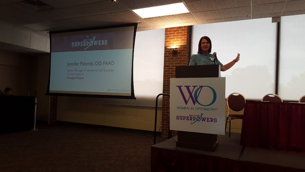 WomenODs's tweet image. Dr. Jennifer Palombi of CooperVision speaks about finding action towards living your best life - striking balance, personal and professional- and that great green juice! Taking action by attending these types of events lets us learn and keep the dialogue going #womenods #wosummit