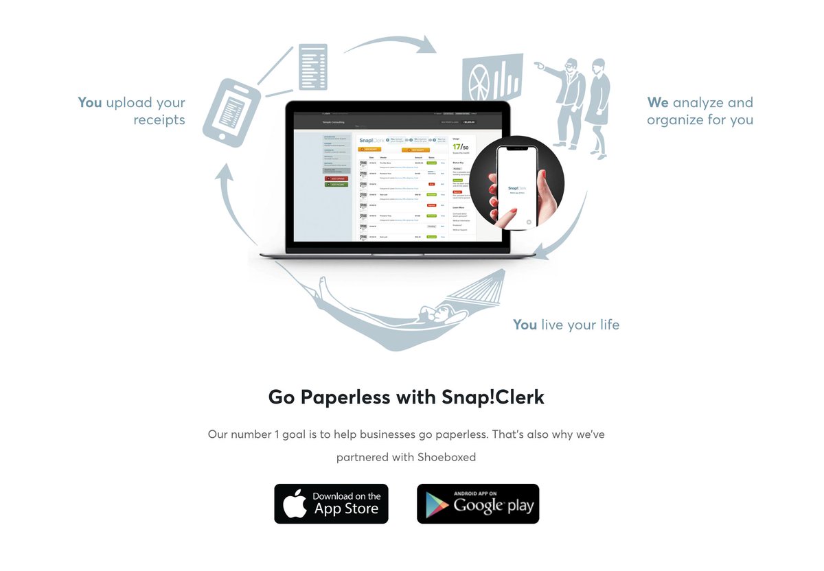 skyclerk's tweet photo. Snap!Clerk is one of our most used feature. Snap a photo of your receipt and our system will extract the data and enter it into your ledger for you. https://t.co/qT5LRYnrkX