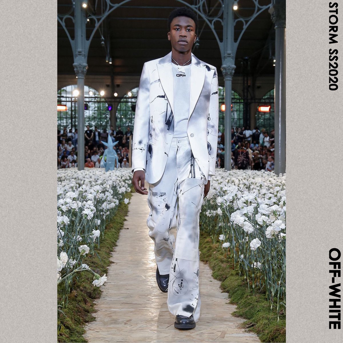 StormModels's tweet photo. Dylan Christensen, Cheikh Tall, Rio Thake @riothake &amp; Felice Noordhoff for the #PFWM #SS2020 @OffWht show⁣
#DylanChristensen #CheikhTall #RioThake #FeliceNoordhoff https://t.co/qdi3LY552V
